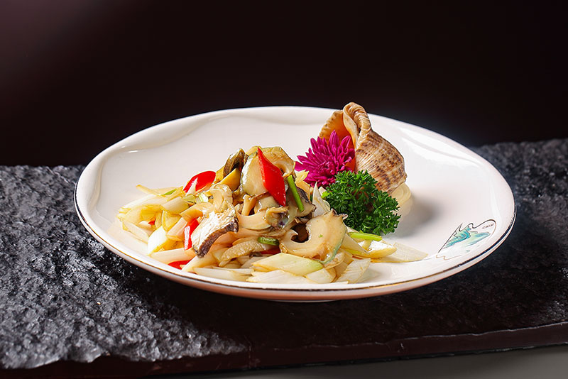 章丘大葱拌海螺